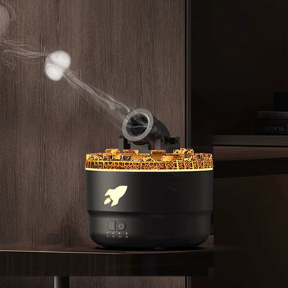 Volcanic Crack Light Cannons Humidifier Air Humidifier Cannon Blast Aroma Humidifier Cannon Blast Turret Aromatherapy Humidifier