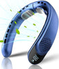 Frsara Neck Fan, Personal Fan with LED Display, Portable Neck Fan, Hands Free Bl