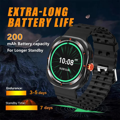 New Smart Watch Classic Men Women Smart Watch HD AMOLED Voice Call Gesture Answer Customized Dial Sports Smart Watch