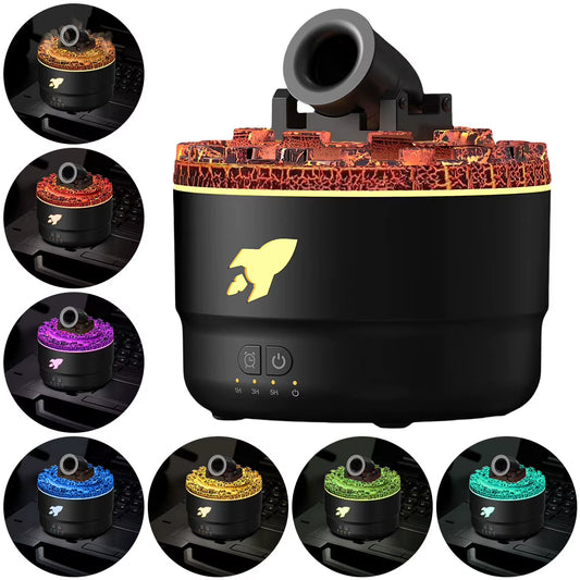 Volcanic Crack Light Cannons Humidifier Air Humidifier Cannon Blast Aroma Humidifier Cannon Blast Turret Aromatherapy Humidifier